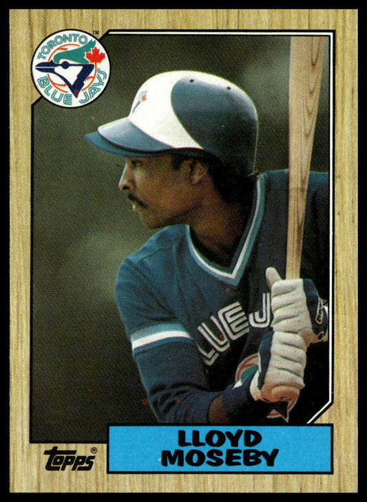 1987 Topps #210 Lloyd Moseby