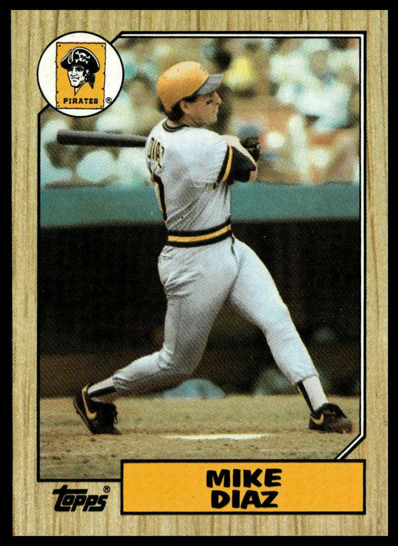 1987 Topps #469 Mike Diaz