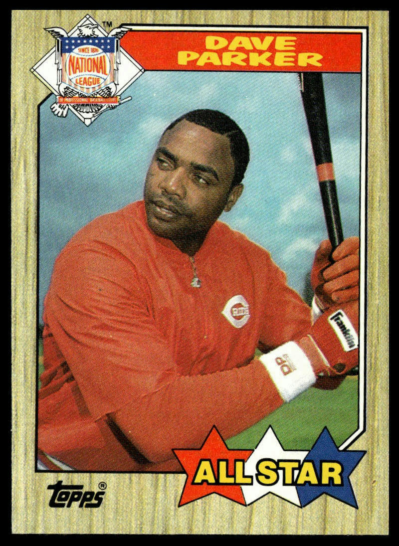 1987 Topps #600 Dave Parker