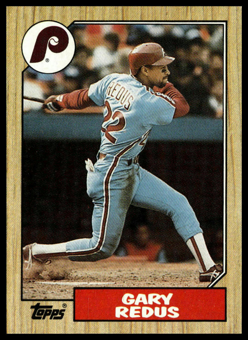 1987 Topps #42 Gary Redus