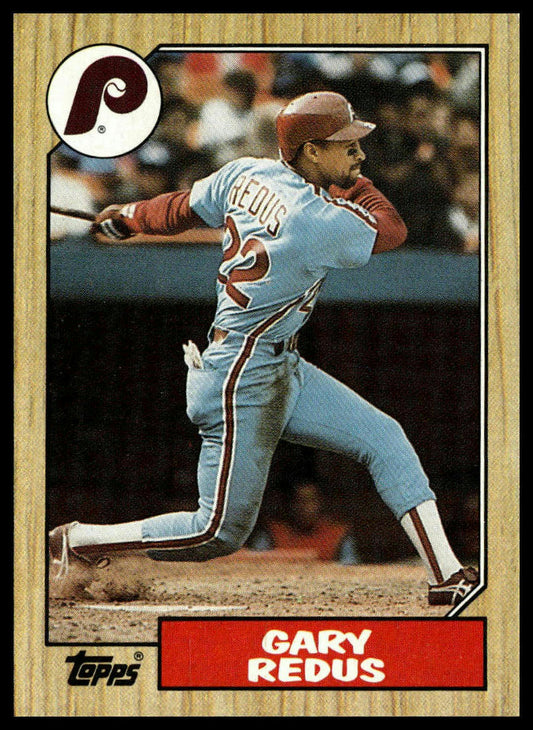 1987 Topps #42 Gary Redus