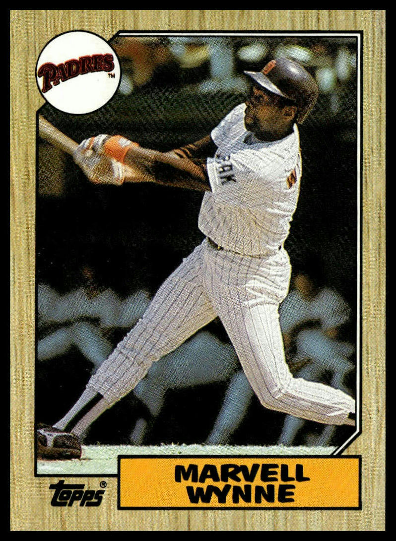 1987 Topps #37 Marvell Wynne