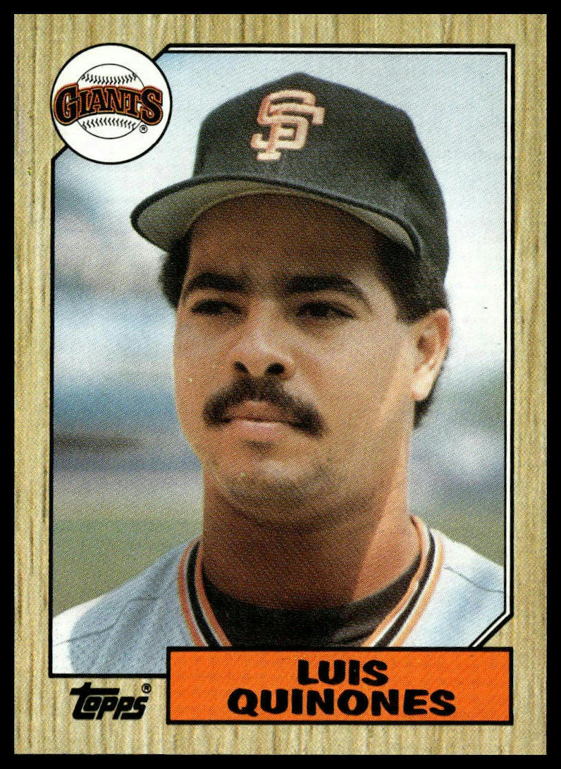 1987 Topps #362 Luis Quinones