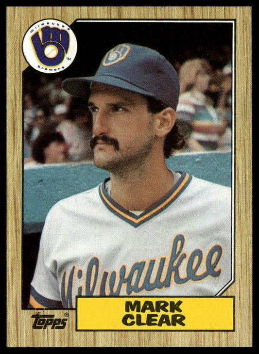1987 Topps #640 Mark Clear