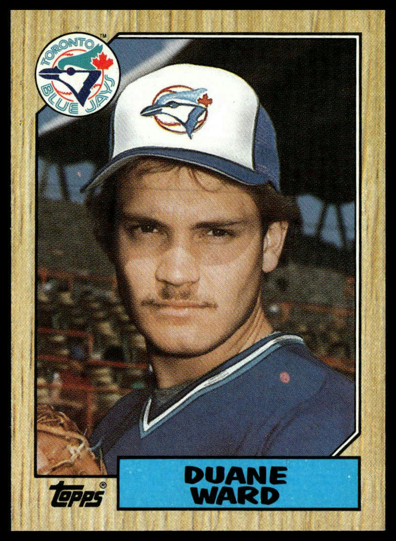 1987 Topps #153 Duane Ward
