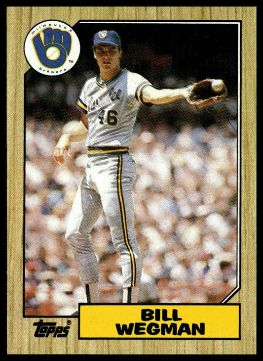 1987 Topps #179 Bill Wegman