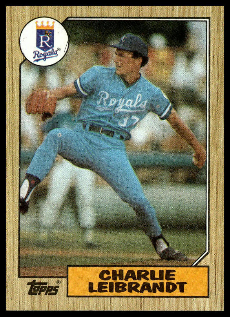 1987 Topps #223 Charlie Leibrandt