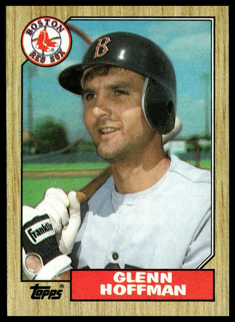 1987 Topps #374 Glenn Hoffman