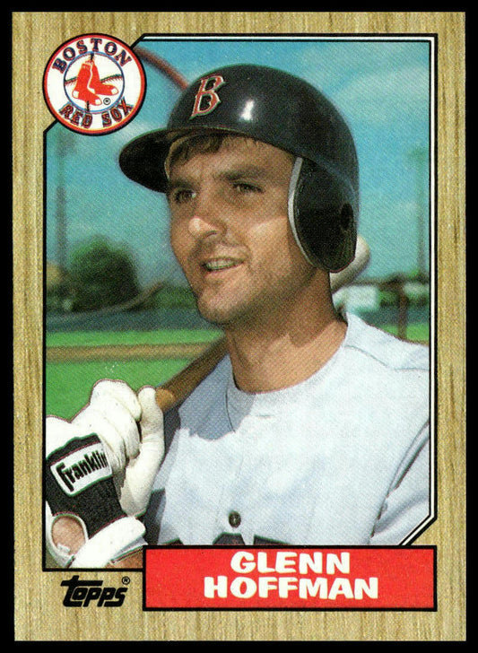 1987 Topps #374 Glenn Hoffman