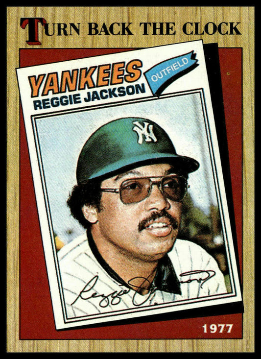 1987 Topps #312 Reggie Jackson