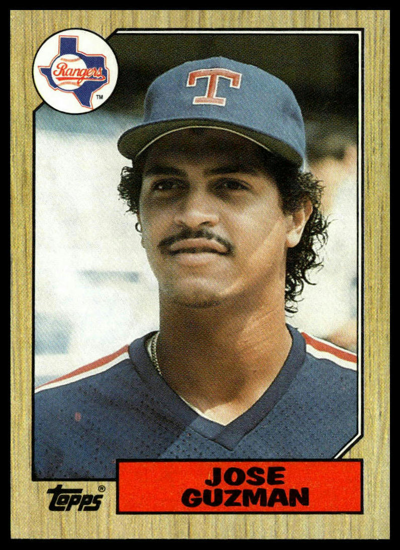 1987 Topps #363 Jose Guzman