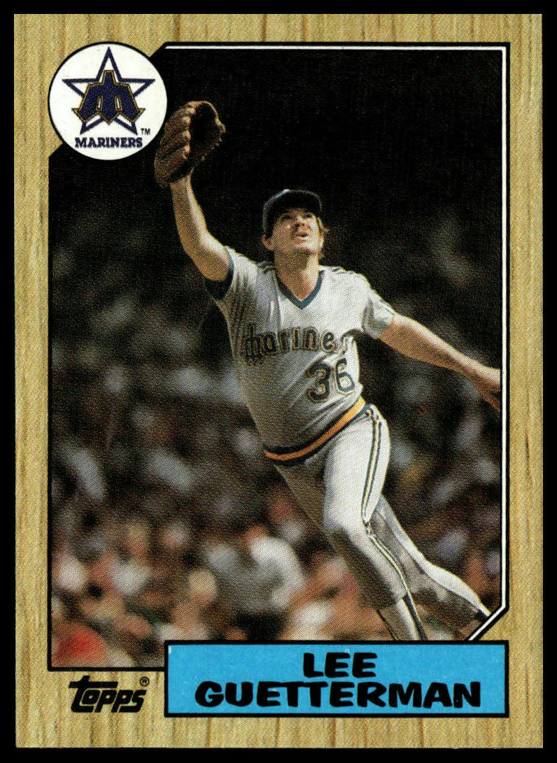 1987 Topps #307 Lee Guetterman