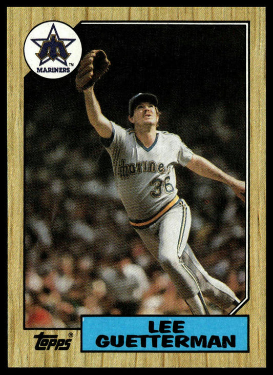 1987 Topps #307 Lee Guetterman