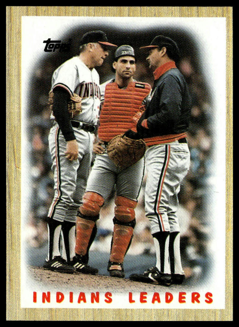 1987 Topps #11 Indians Leaders