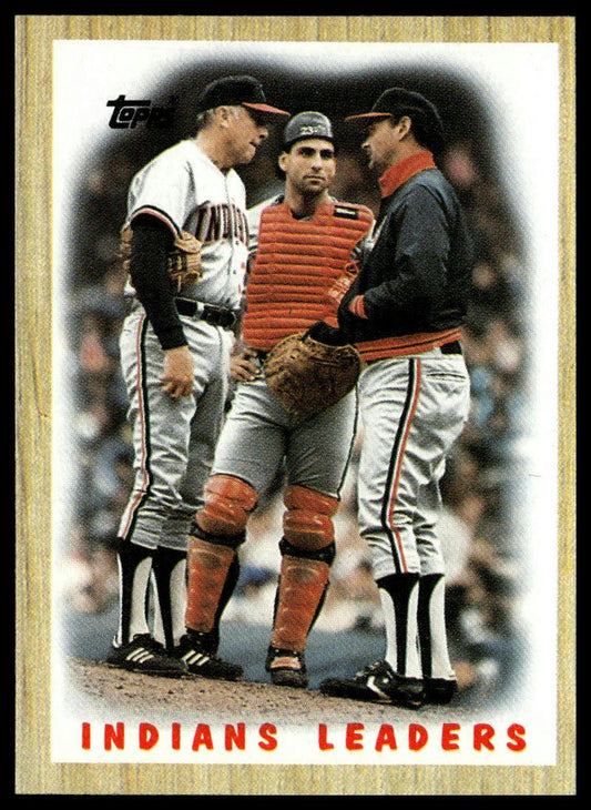 1987 Topps #11 Indians Leaders