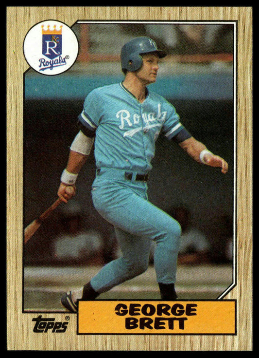 1987 Topps #400 George Brett
