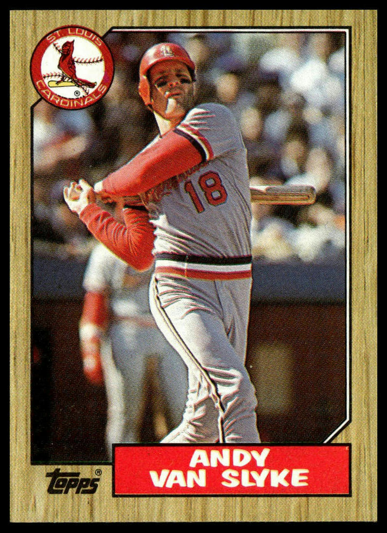 1987 Topps #33 Andy Van Slyke