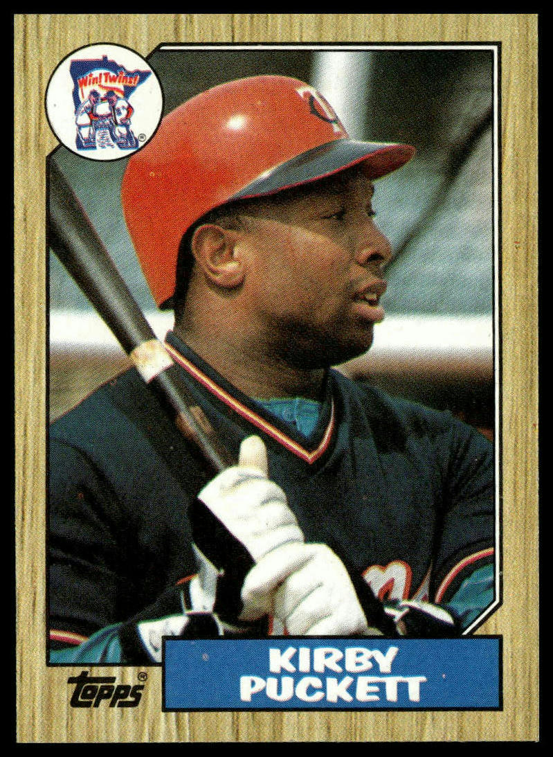 1987 Topps #450 Kirby Puckett
