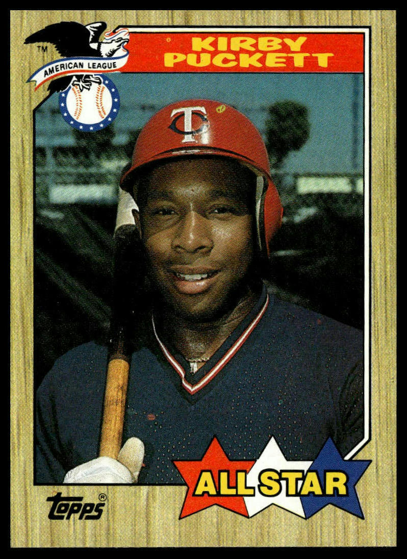 1987 Topps #611 Kirby Puckett