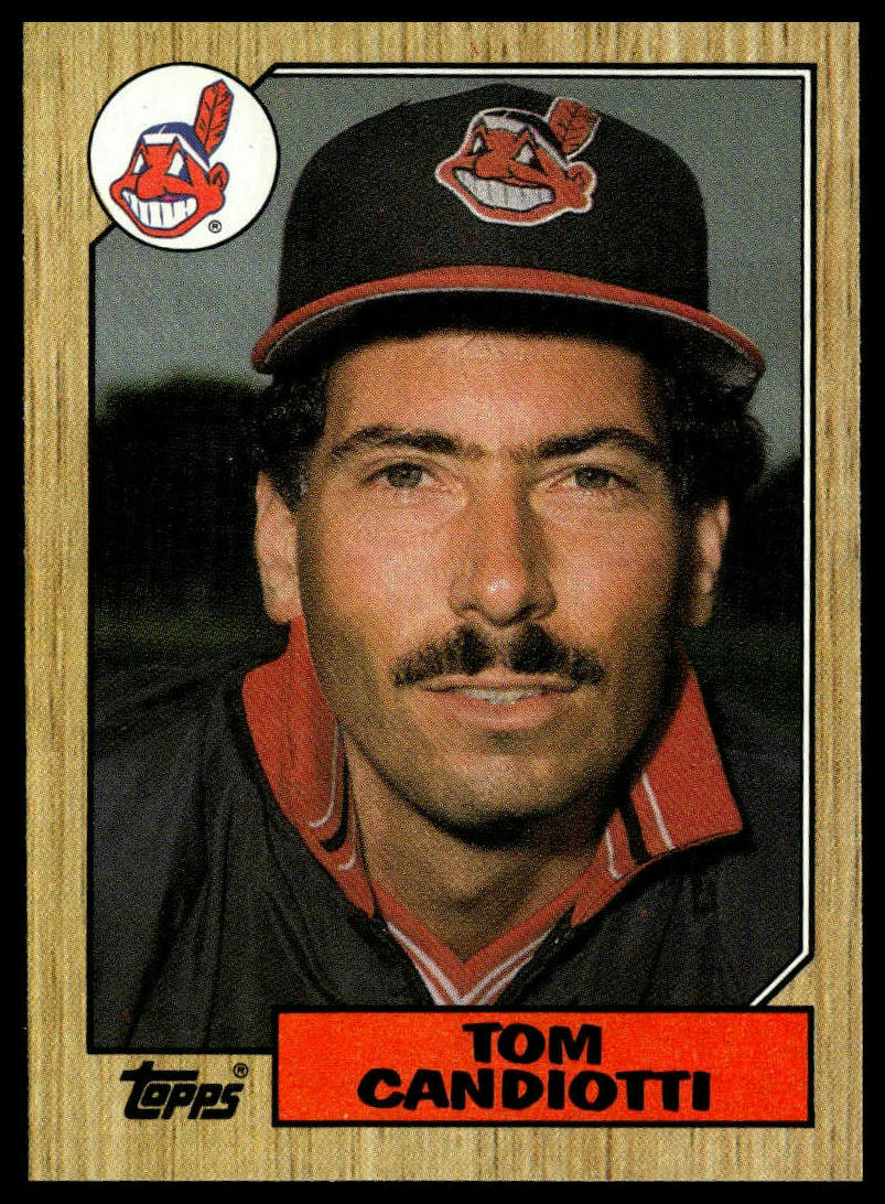 1987 Topps #463 Tom Candiotti
