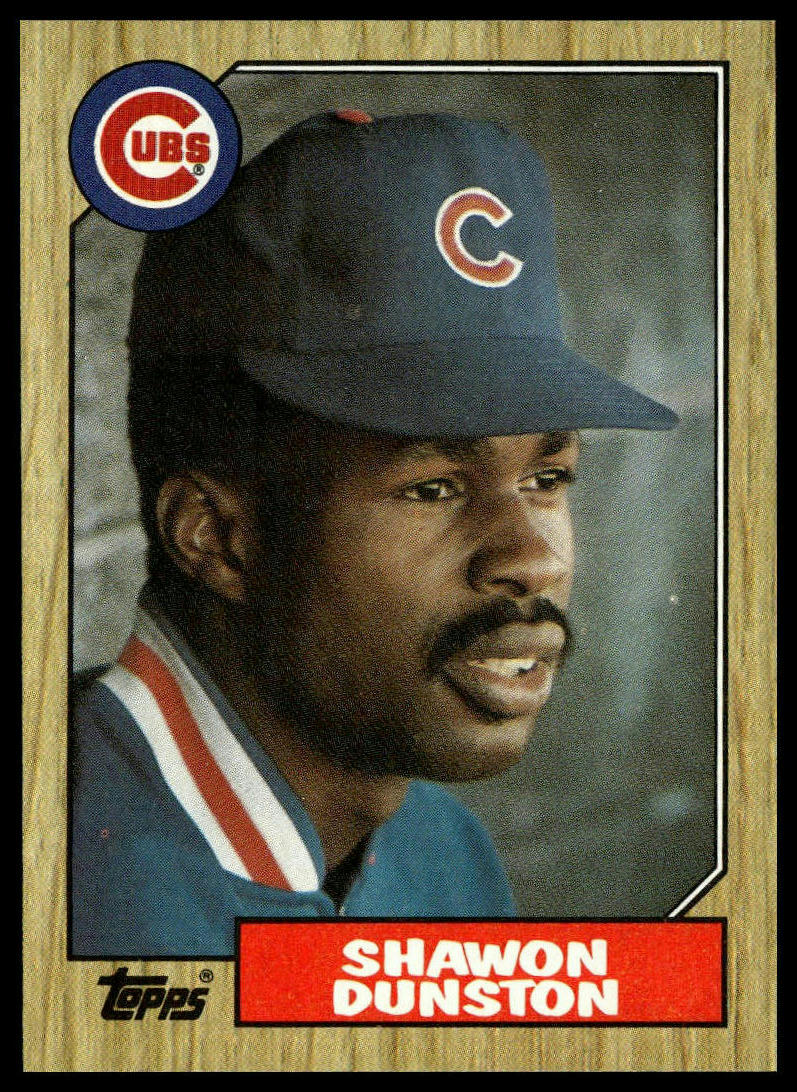 1987 Topps #346 Shawon Dunston