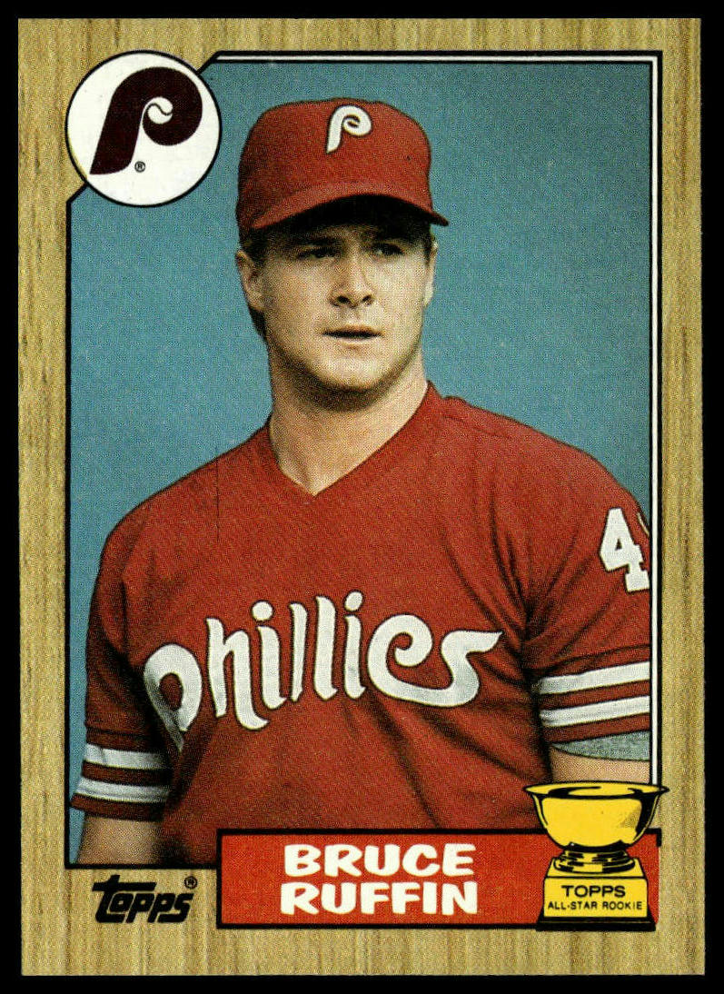 1987 Topps #499 Bruce Ruffin