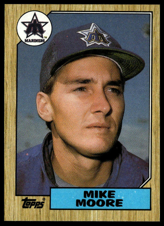 1987 Topps #727 Mike Moore