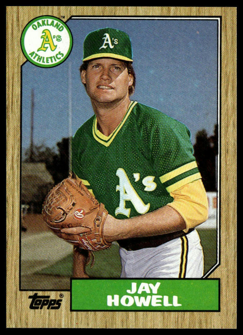 1987 Topps #391 Jay Howell