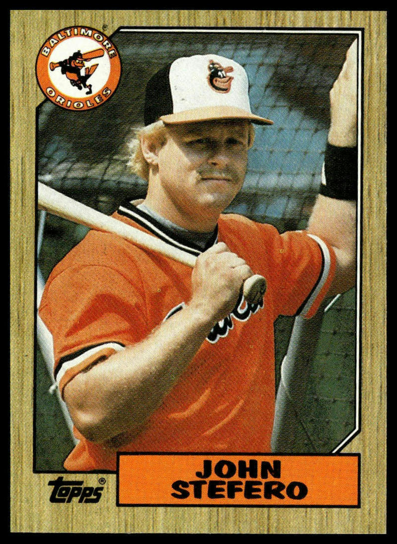 1987 Topps #563 John Stefero