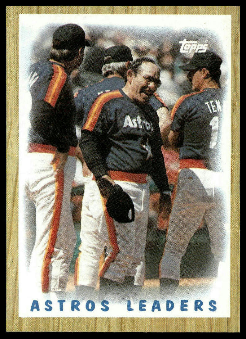 1987 Topps #531 Astros Leaders