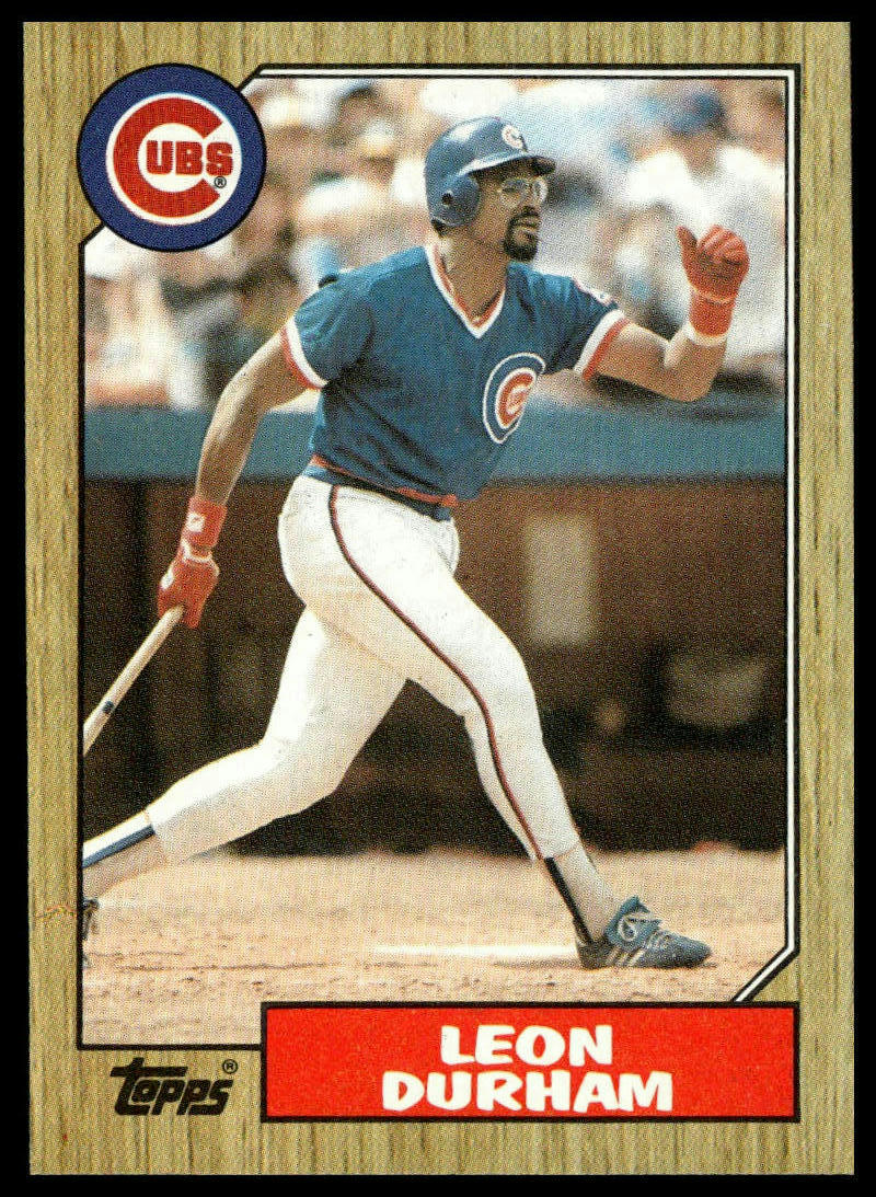 1987 Topps #290 Leon Durham