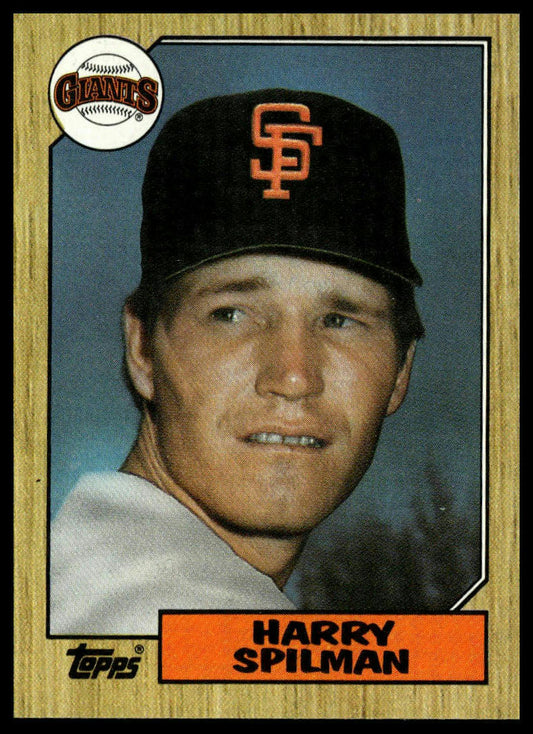 1987 Topps #64 Harry Spilman