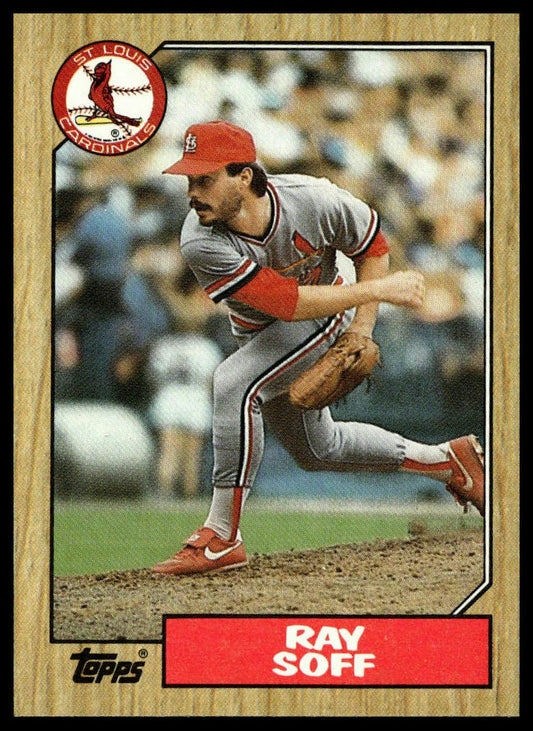 1987 Topps #671b Ray Soff