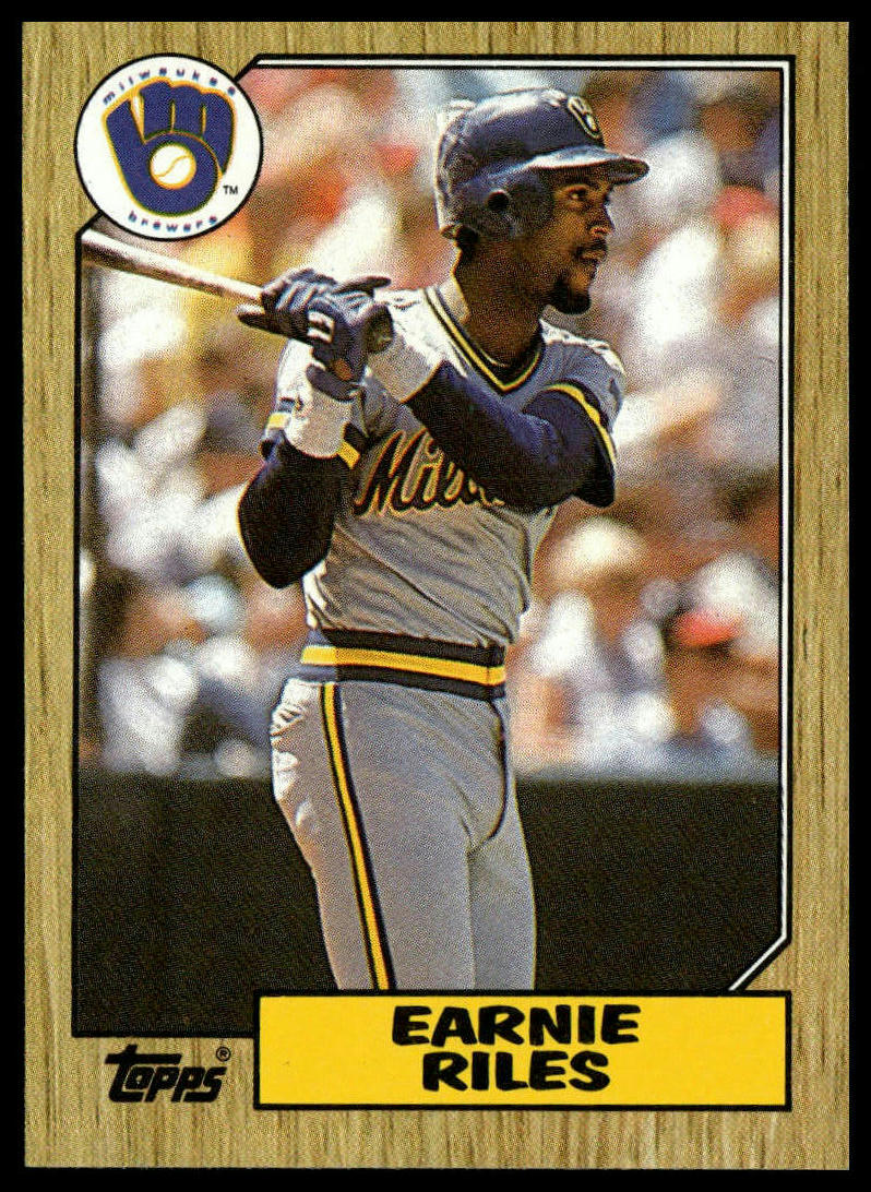 1987 Topps #523 Earnie Riles