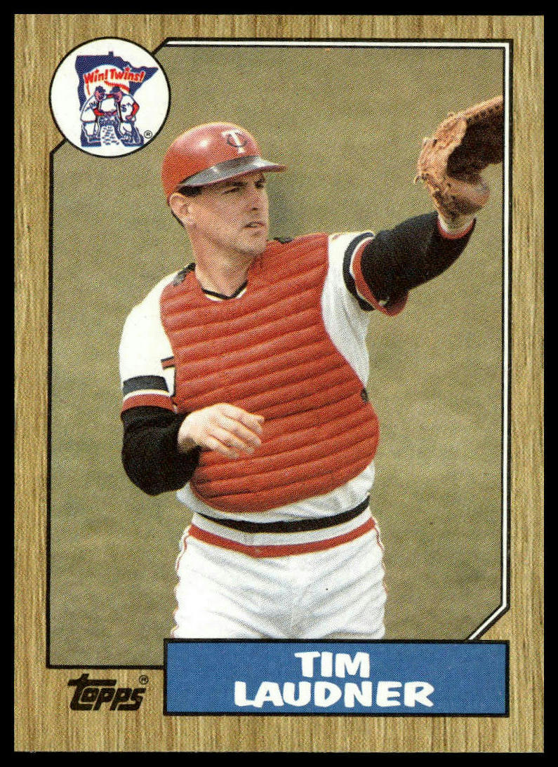 1987 Topps #478 Tim Laudner