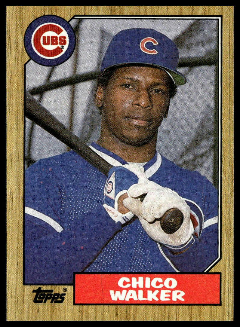 1987 Topps #695 Chico Walker