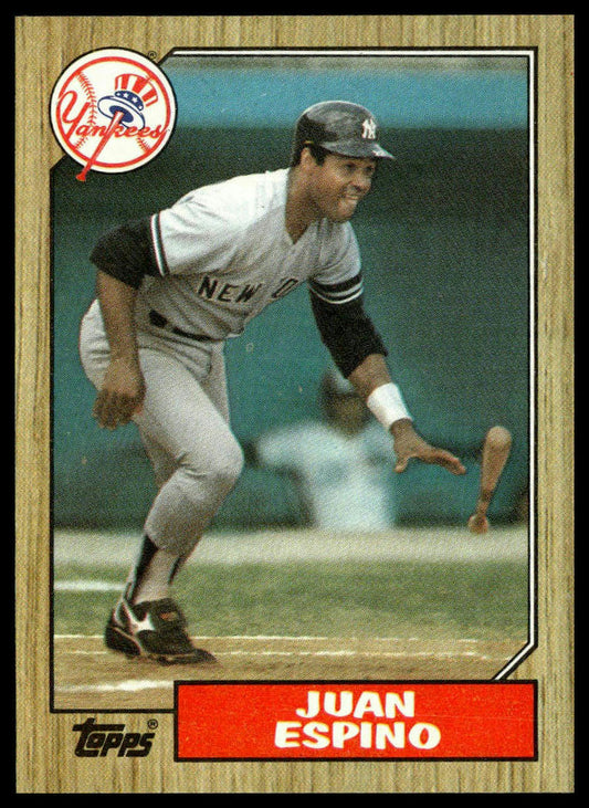 1987 Topps #239 Juan Espino