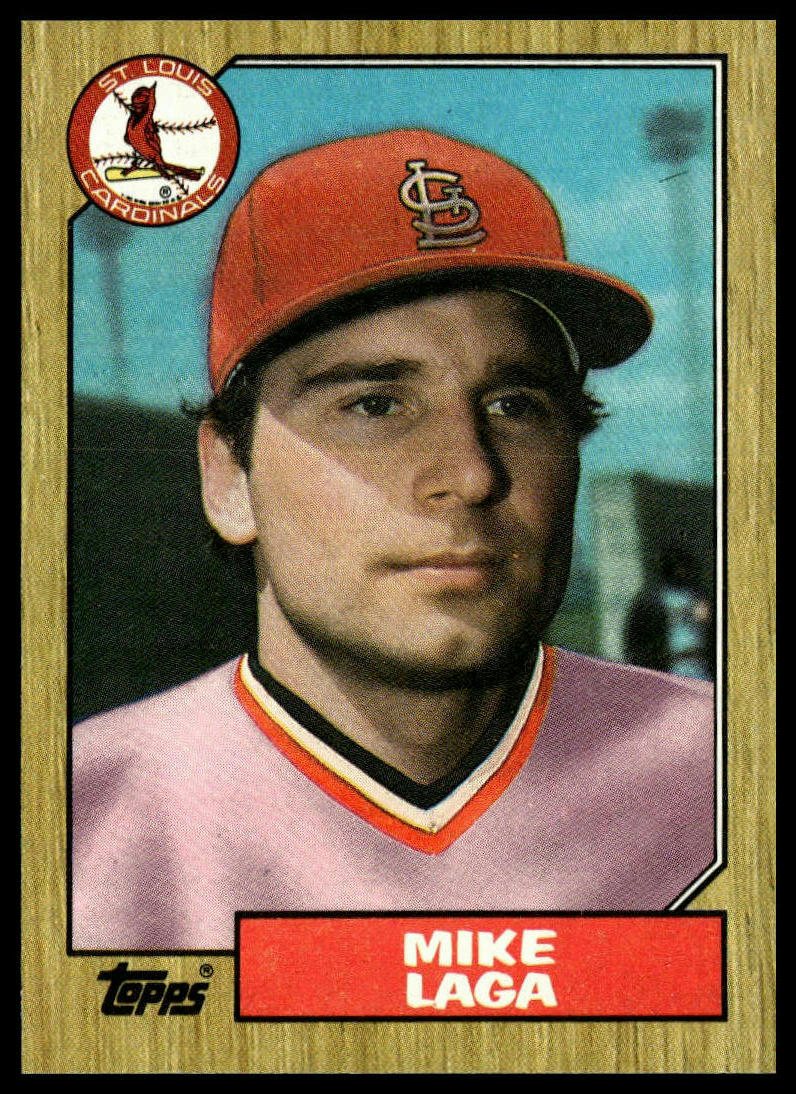 1987 Topps #321 Mike Laga