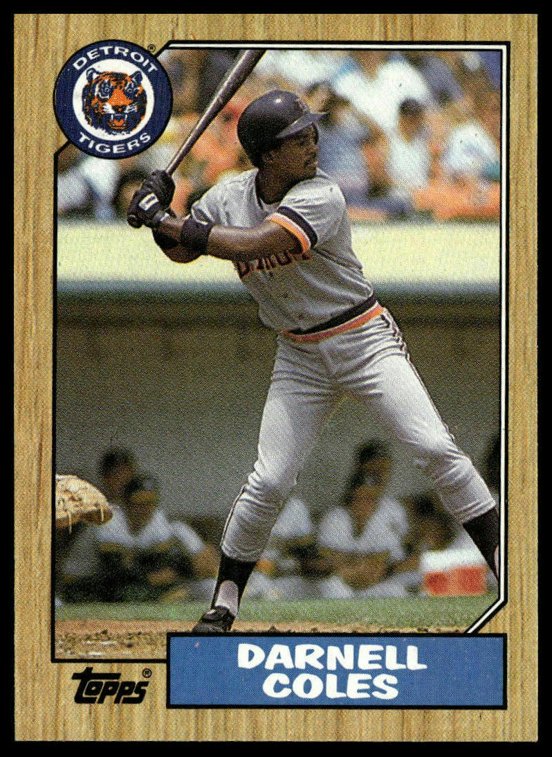 1987 Topps #411 Darnell Coles