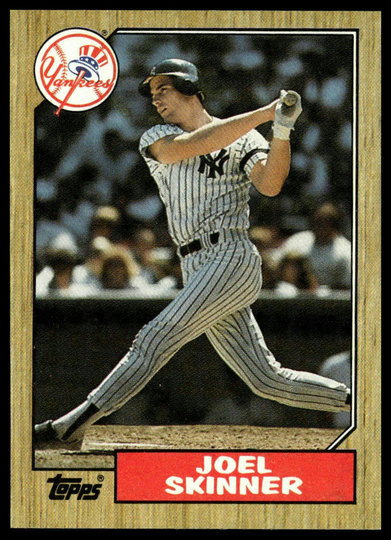 1987 Topps #626 Joel Skinner