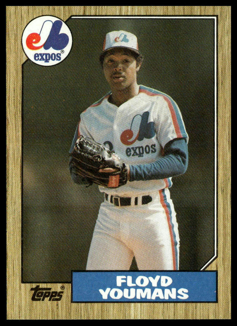 1987 Topps #105 Floyd Youmans