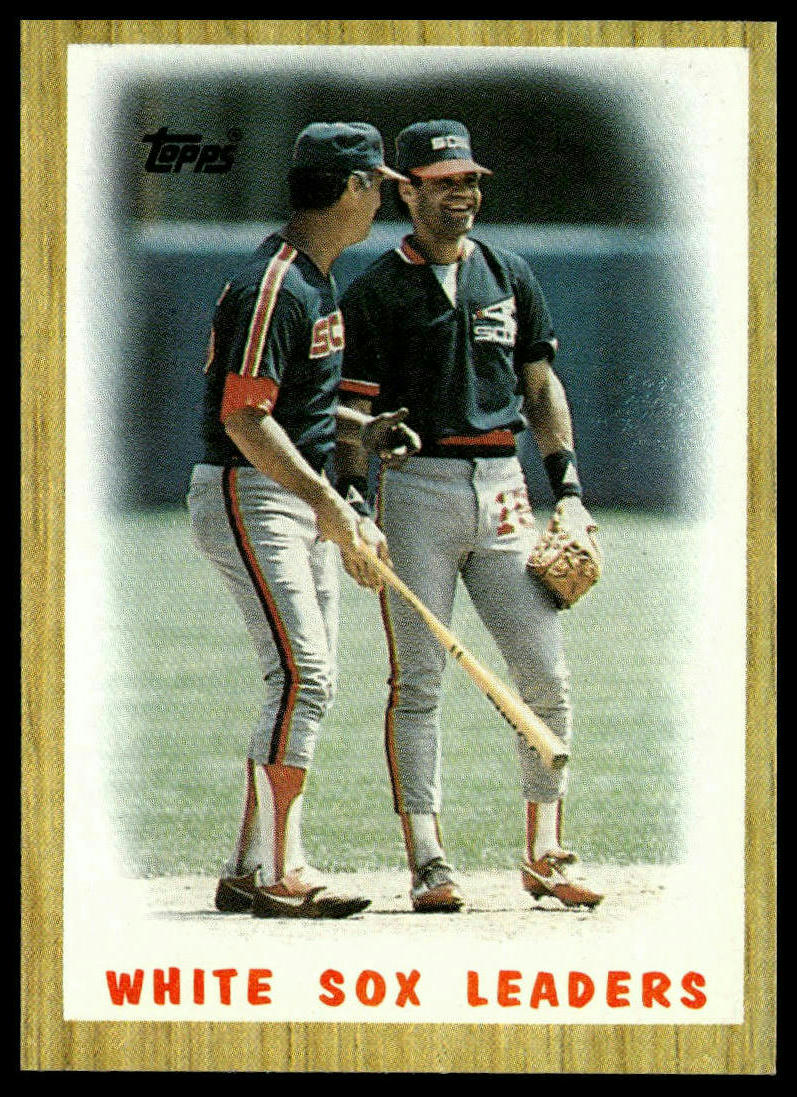 1987 Topps #356 White Sox Leaders