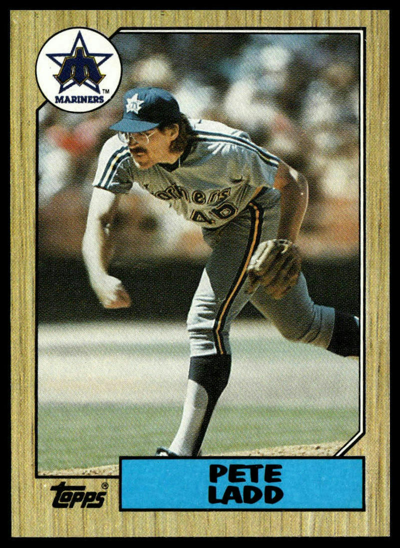 1987 Topps #572 Pete Ladd