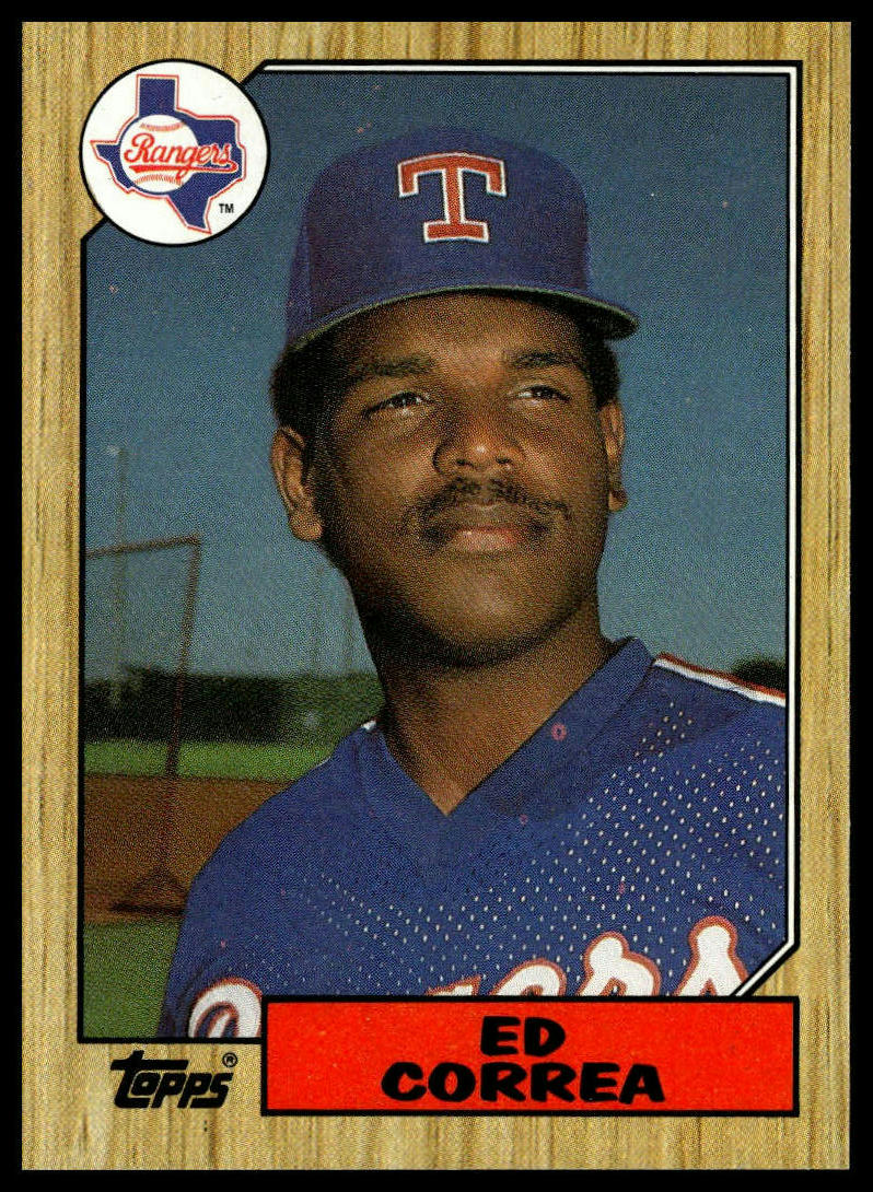 1987 Topps #334 Ed Correa