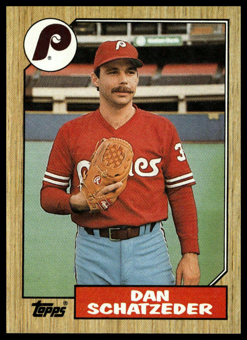 1987 Topps #789 Dan Schatzeder