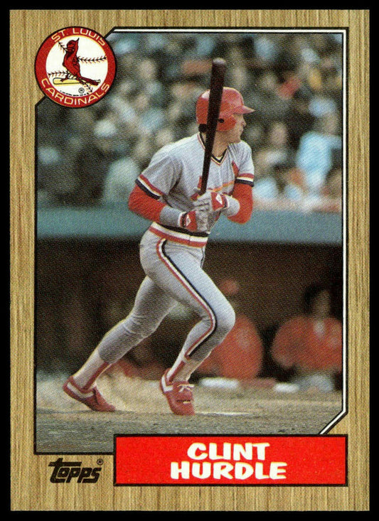 1987 Topps #317 Clint Hurdle