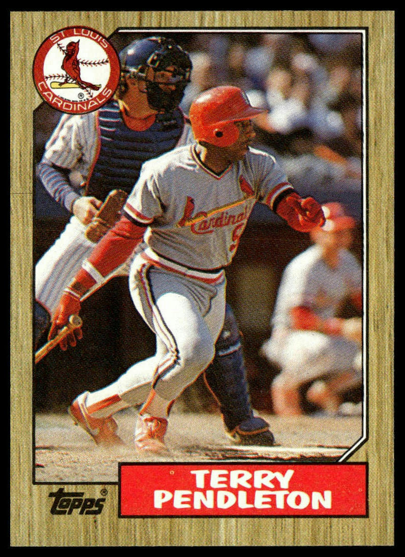 1987 Topps #8 Terry Pendleton