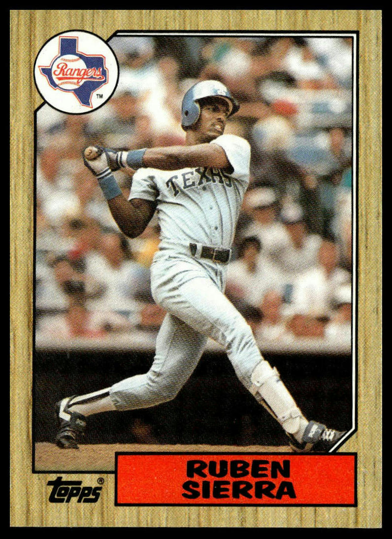 1987 Topps #261 Ruben Sierra