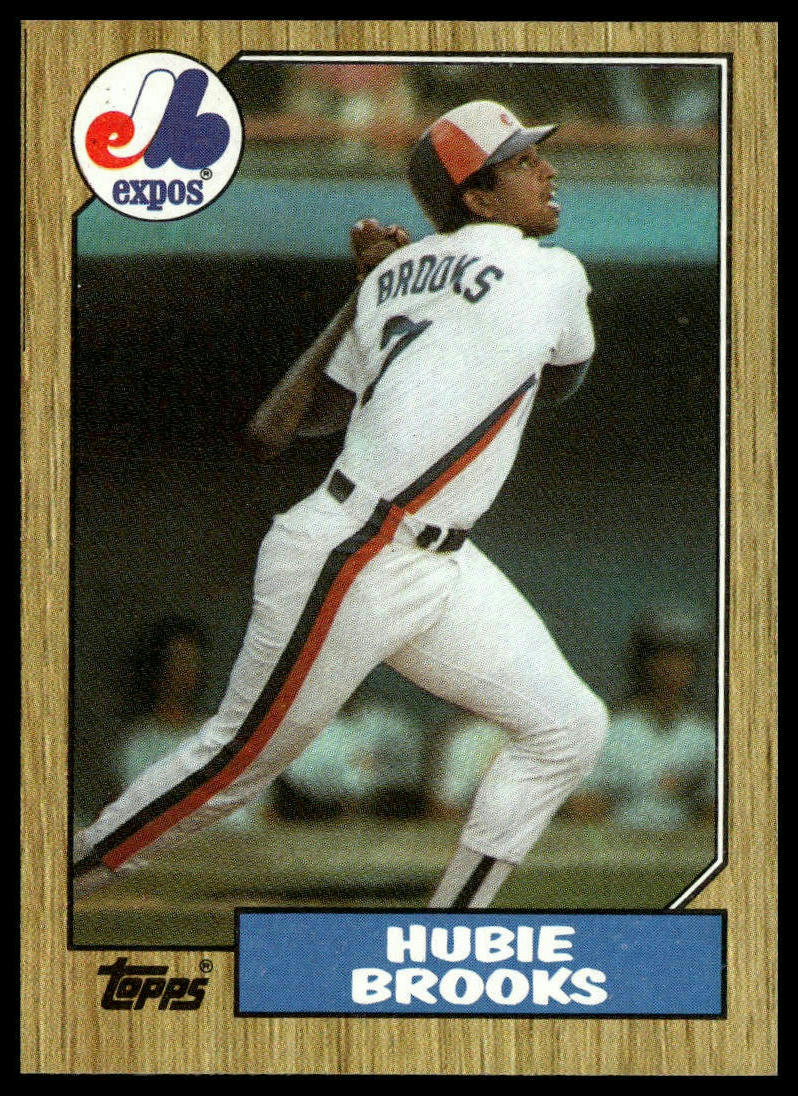 1987 Topps #650 Hubie Brooks