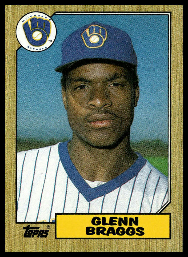1987 Topps #622 Glenn Braggs